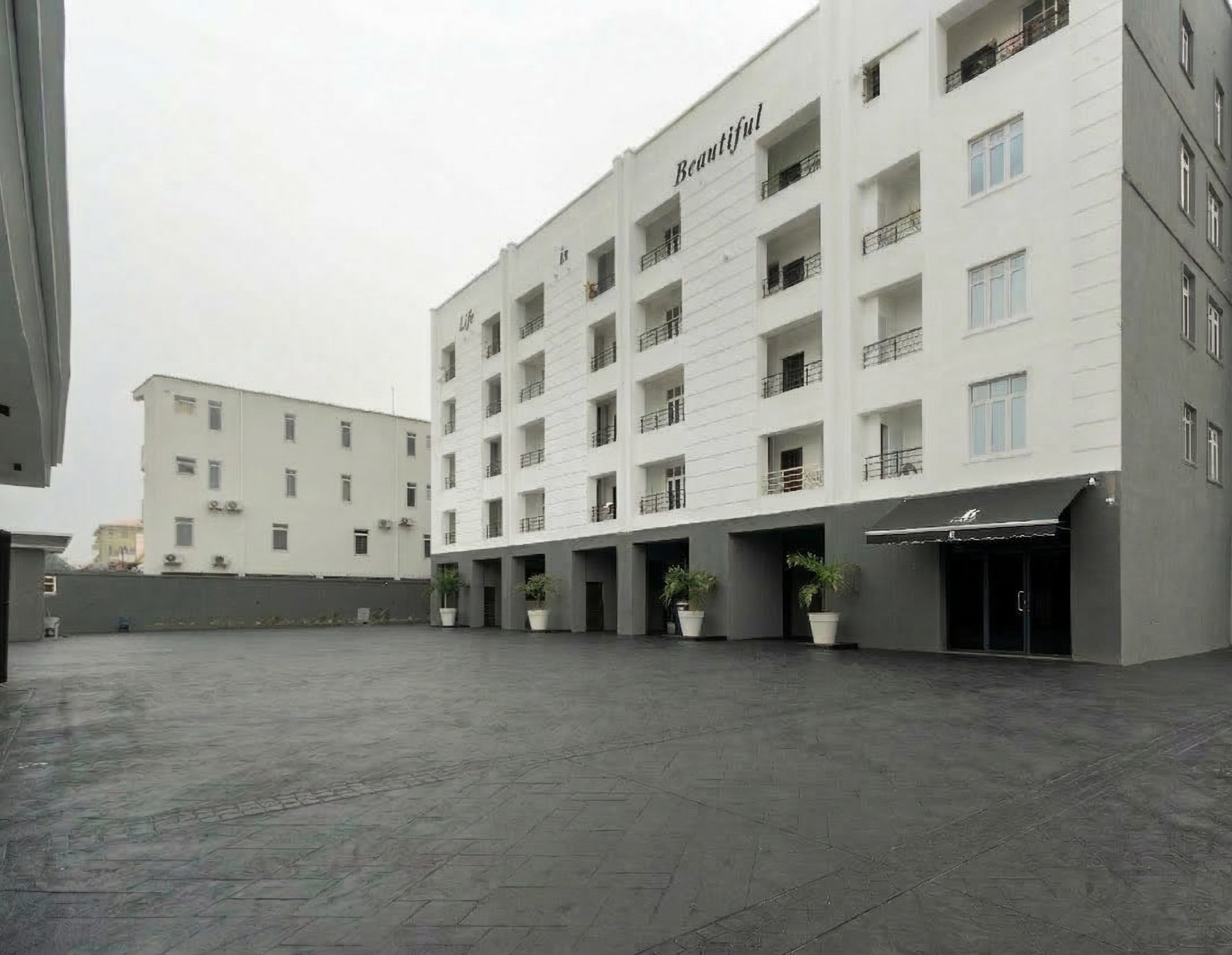 The District Lekki exterior with its Life is Beautiful facade