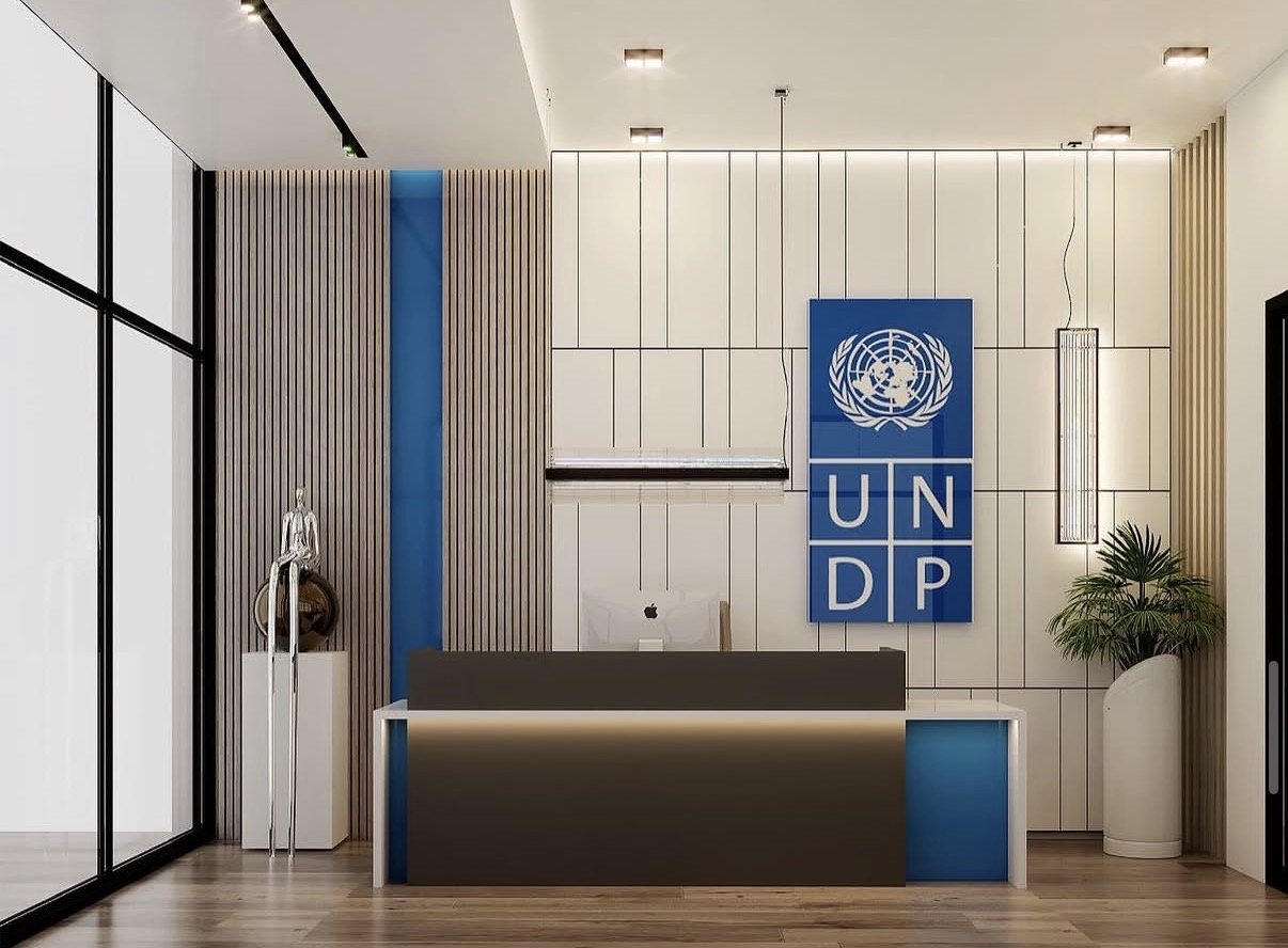 Reception design by Iroeda for a commercial client
